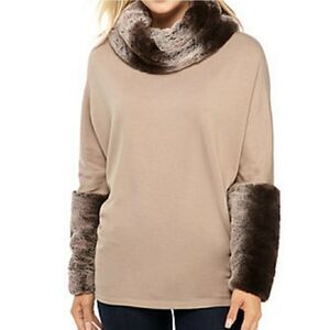 Philosophy cow neck top size M